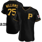 Alika Williams Men's Pittsburgh Pirates Black Authentic Alternate Jersey