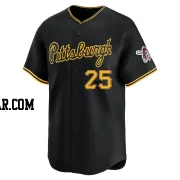 Alika Williams Men's Pittsburgh Pirates Black Limited Alternate Jersey