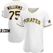 Alika Williams Men's Pittsburgh Pirates White Authentic Home Jersey