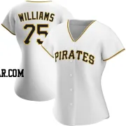 Alika Williams Women's Pittsburgh Pirates White Authentic Home Jersey