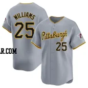 Alika Williams Youth Pittsburgh Pirates Gray Limited Away Jersey