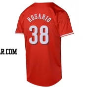 Amed Rosario Men's Cincinnati Reds Red Limited Alternate Jersey