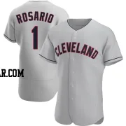 Amed Rosario Men's Cleveland Guardians Gray Authentic Road Jersey