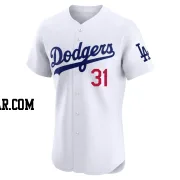 Amed Rosario Men's Los Angeles Dodgers White Elite Home Jersey