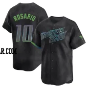 Amed Rosario Men's Tampa Bay Rays Charcoal Limited 2024 City Connect Jersey