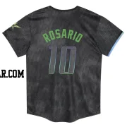 Amed Rosario Toddler Tampa Bay Rays Charcoal Limited 2024 City Connect Jersey