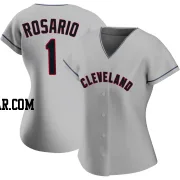 Amed Rosario Women's Cleveland Guardians Gray Authentic Road Jersey