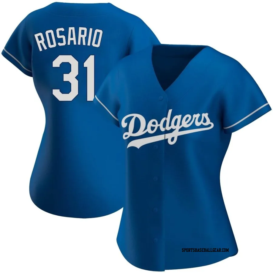 Amed Rosario Women's Los Angeles Dodgers Royal Replica Alternate Jersey