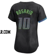 Amed Rosario Women's Tampa Bay Rays Charcoal Limited 2024 City Connect Jersey