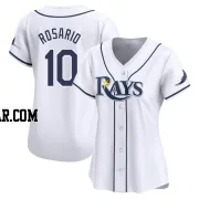 Amed Rosario Women's Tampa Bay Rays White Limited Home Jersey