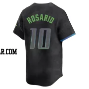 Amed Rosario Youth Tampa Bay Rays Charcoal Limited 2024 City Connect Jersey