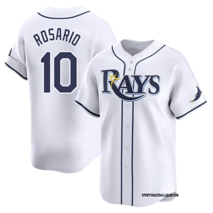 Amed Rosario Youth Tampa Bay Rays White Limited Home Jersey