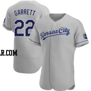 Amir Garrett Men's Kansas City Royals Gray Authentic Road Jersey