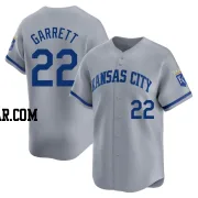 Amir Garrett Men's Kansas City Royals Gray Limited Away Jersey