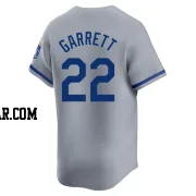 Amir Garrett Men's Kansas City Royals Gray Limited Away Jersey