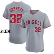 Amir Garrett Men's Los Angeles Angels Gray Elite Road Jersey