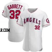 Amir Garrett Men's Los Angeles Angels White Authentic Jersey