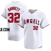 Amir Garrett Men's Los Angeles Angels White Limited Home Jersey