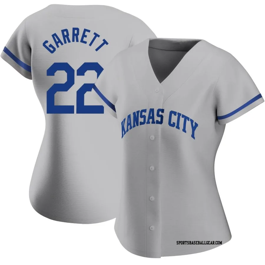 Amir Garrett Women's Kansas City Royals Gray Authentic 2022 Road Jersey