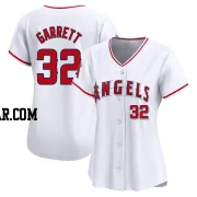 Amir Garrett Women's Los Angeles Angels White Limited Home Jersey