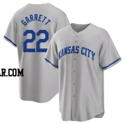 Amir Garrett Youth Kansas City Royals Gray Replica 2022 Road Jersey