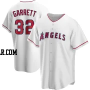 Amir Garrett Youth Los Angeles Angels White Replica Home Jersey