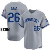 Amos Otis Men's Kansas City Royals Gray Limited Away Jersey