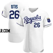 Amos Otis Men's Kansas City Royals White Authentic Home Jersey