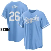 Amos Otis Youth Kansas City Royals Light Blue Replica 2022 Alternate Jersey