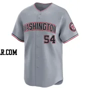 Amos Willingham Men's Washington Nationals Gray Limited Road Jersey