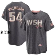 Amos Willingham Men's Washington Nationals Gray Replica 2022 City Connect Jersey