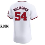 Amos Willingham Men's Washington Nationals White Elite Home Jersey