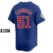 Anderson Espinoza Men's Chicago Cubs Royal Limited Alternate Jersey