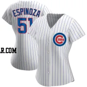 Anderson Espinoza Women's Chicago Cubs White Authentic Home Jersey