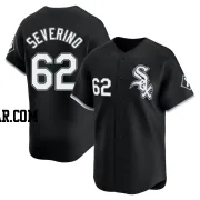 Anderson Severino Men's Chicago White Sox Black Limited Alternate Jersey