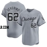 Anderson Severino Men's Chicago White Sox Gray Limited Road Jersey