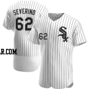 Anderson Severino Men's Chicago White Sox White Authentic Home Jersey