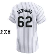 Anderson Severino Men's Chicago White Sox White Elite Home Jersey