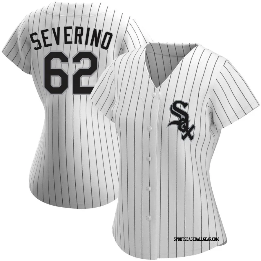 Anderson Severino Women's Chicago White Sox White Authentic Home Jersey