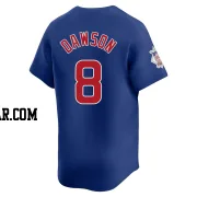 Andre Dawson Men's Chicago Cubs Royal Limited Alternate Jersey