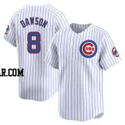 Andre Dawson Men's Chicago Cubs White Limited Home Jersey