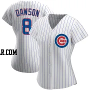 Andre Dawson Women's Chicago Cubs White Authentic Home Jersey