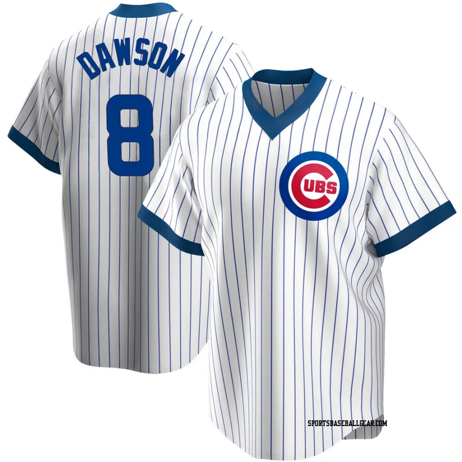 Andre Dawson Youth Chicago Cubs White Replica Home Cooperstown Collection Jersey