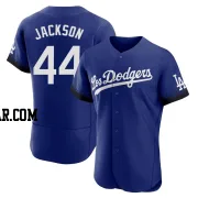 Andre Jackson Men's Los Angeles Dodgers Royal Authentic 2021 City Connect Jersey