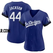 Andre Jackson Women's Los Angeles Dodgers Royal Authentic 2021 City Connect Jersey