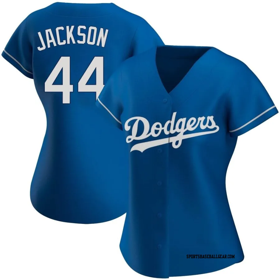 Andre Jackson Women's Los Angeles Dodgers Royal Authentic Alternate Jersey