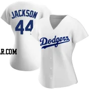 Andre Jackson Women's Los Angeles Dodgers White Authentic Home Jersey