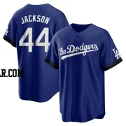 Andre Jackson Youth Los Angeles Dodgers Royal Replica 2021 City Connect Jersey