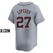 Andre Lipcius Men's Detroit Tigers Gray Limited Road Jersey