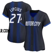 Andre Lipcius Women's Detroit Tigers Blue Limited 2024 City Connect Jersey